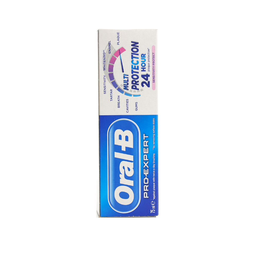 ORAL B PRO EXP SENS&GENTLE WHITE  T/P 75ML(30140)